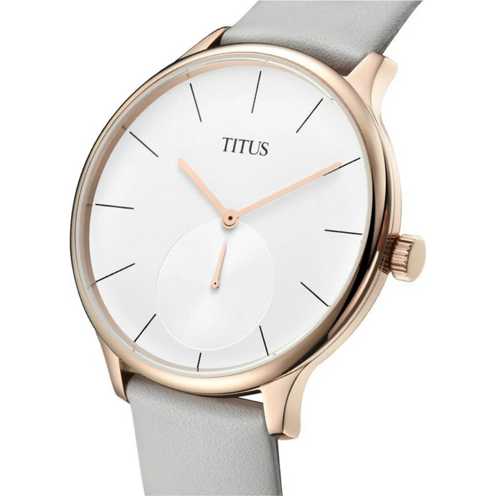 SOLVIL ET TITUS INTERLUDE W06-03053-004 2 HANDS SMALL SECOND QUARTZ WOMEN WATCH