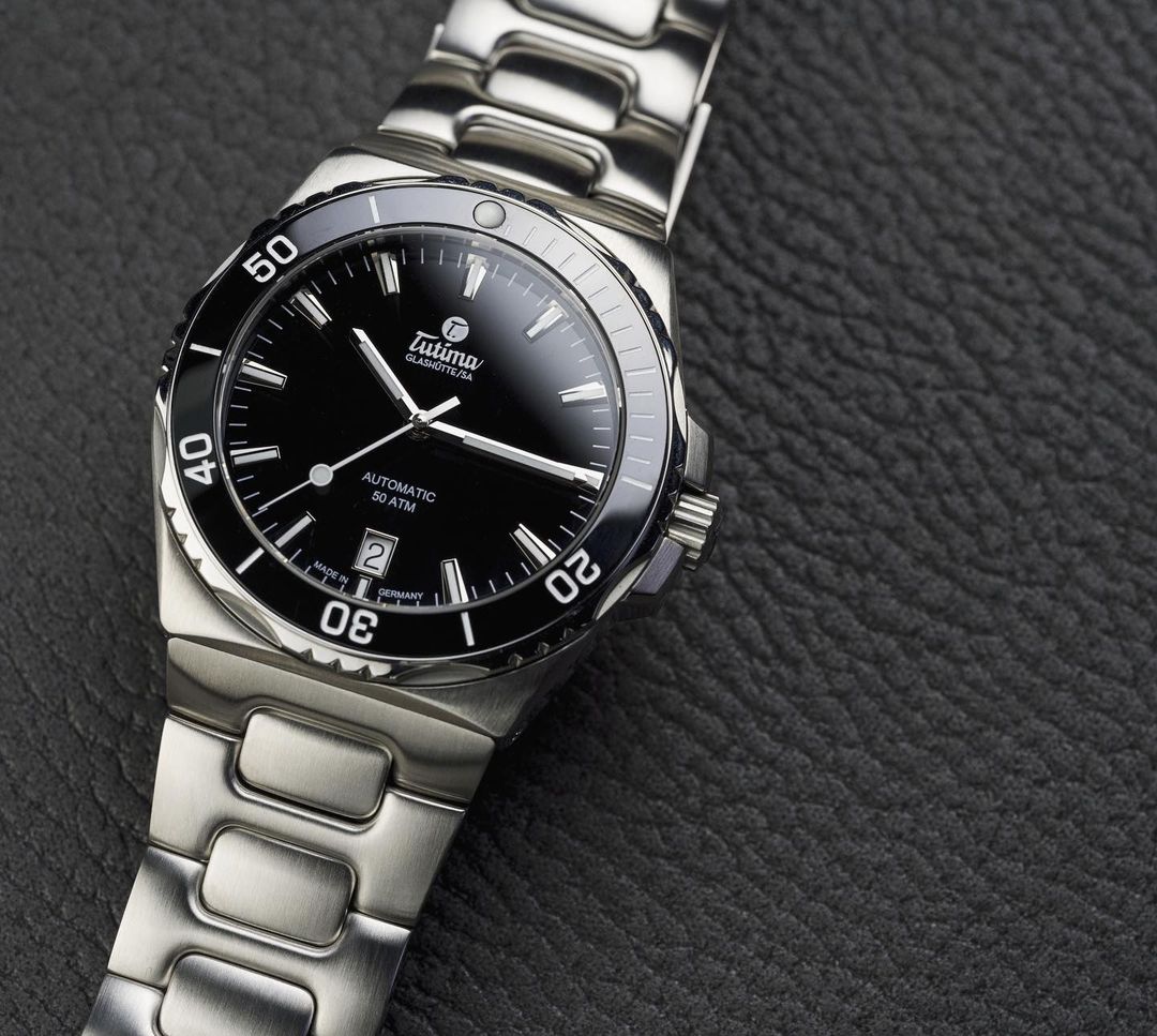 Seama Tutima Glashütte M2 Seven Seas 6156-02 Automatic Watch | City