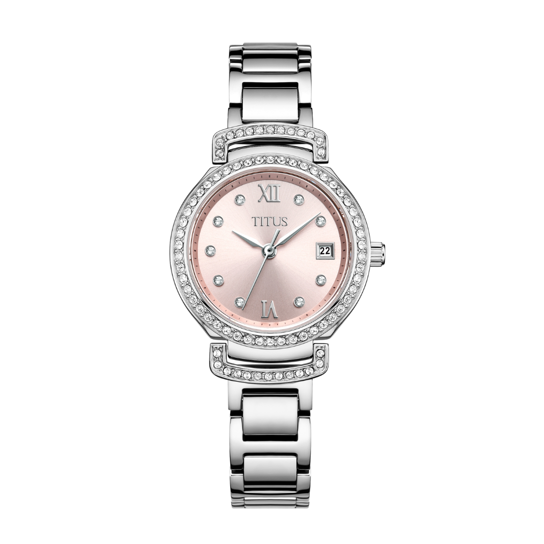 SOLVIL ET TITUS FAIR LADY W06-03139-018 3 HANDS DATE QUARTZ WOMEN WATCH