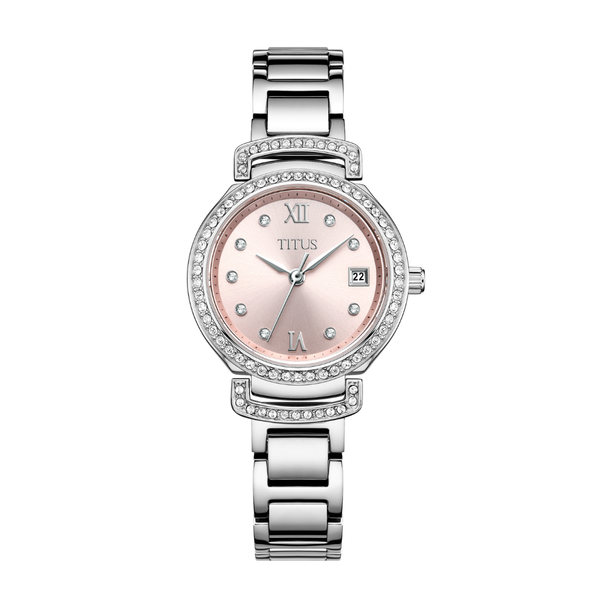 SOLVIL ET TITUS FAIR LADY W06-03139-018 3 HANDS DATE QUARTZ WOMEN WATCH