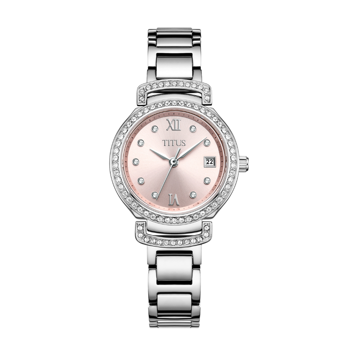 SOLVIL ET TITUS FAIR LADY W06-03139-018 3 HANDS DATE QUARTZ WOMEN WATCH