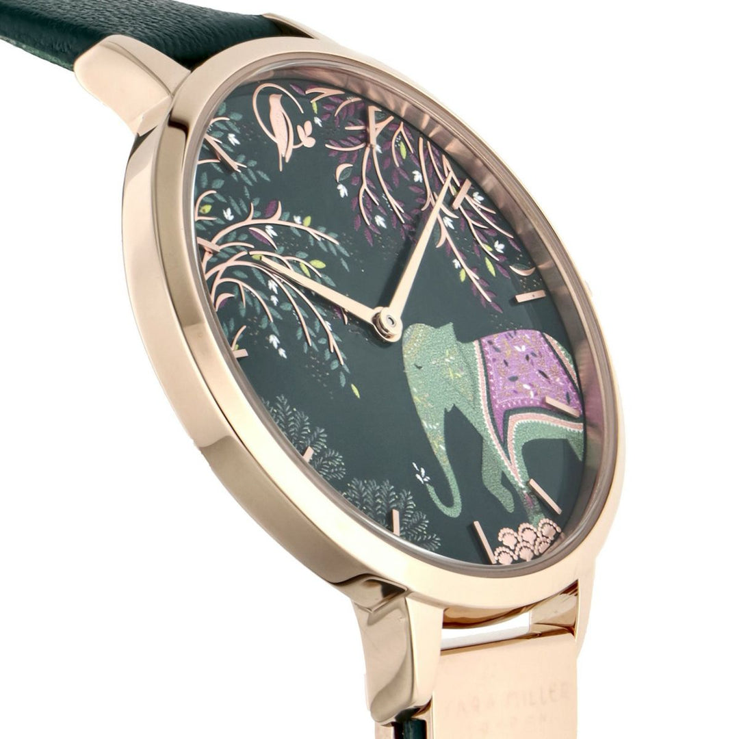 SARA MILLER SA2130 INDIA COLLECTION GREEN