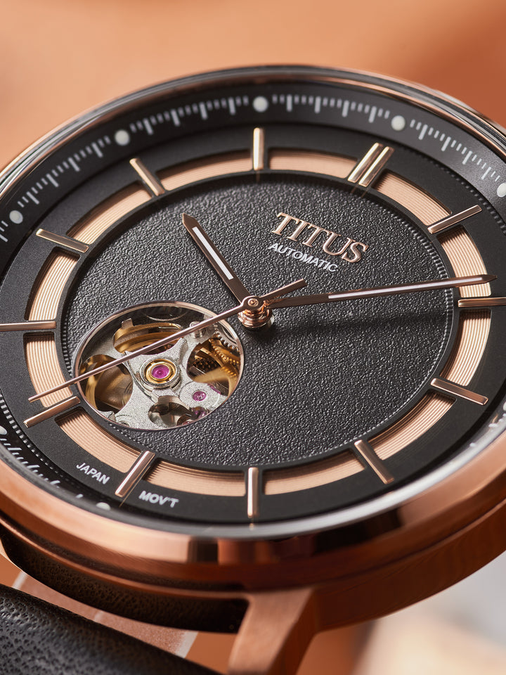 SOLVIL ET TITUS ENLIGHT W06-03277-007 3 HANDS AUTOMATIC MEN WATCH