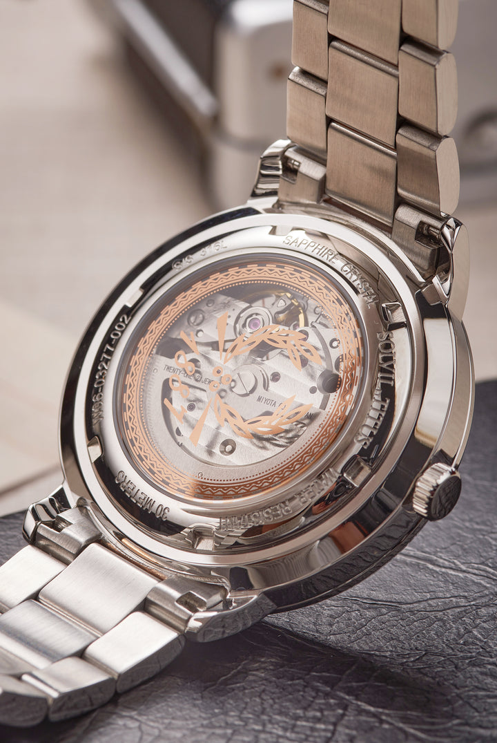 SOLVIL ET TITUS ENLIGHT W06-03277-002 3 HANDS AUTOMATIC MEN WATCH