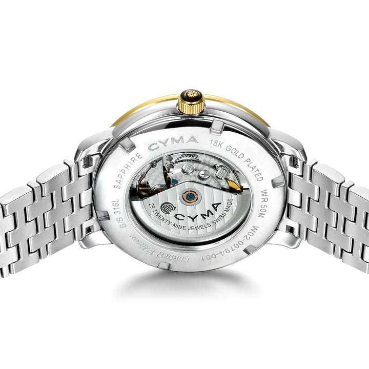 CYMA LIMITED EDITION DRAGON AND PHOENIX AUTOMATIC MEN WATCH