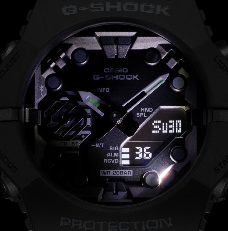 CASIO G-SHOCK GA-B001-1ADR ANALOG-DIGITAL BLACK WATCH