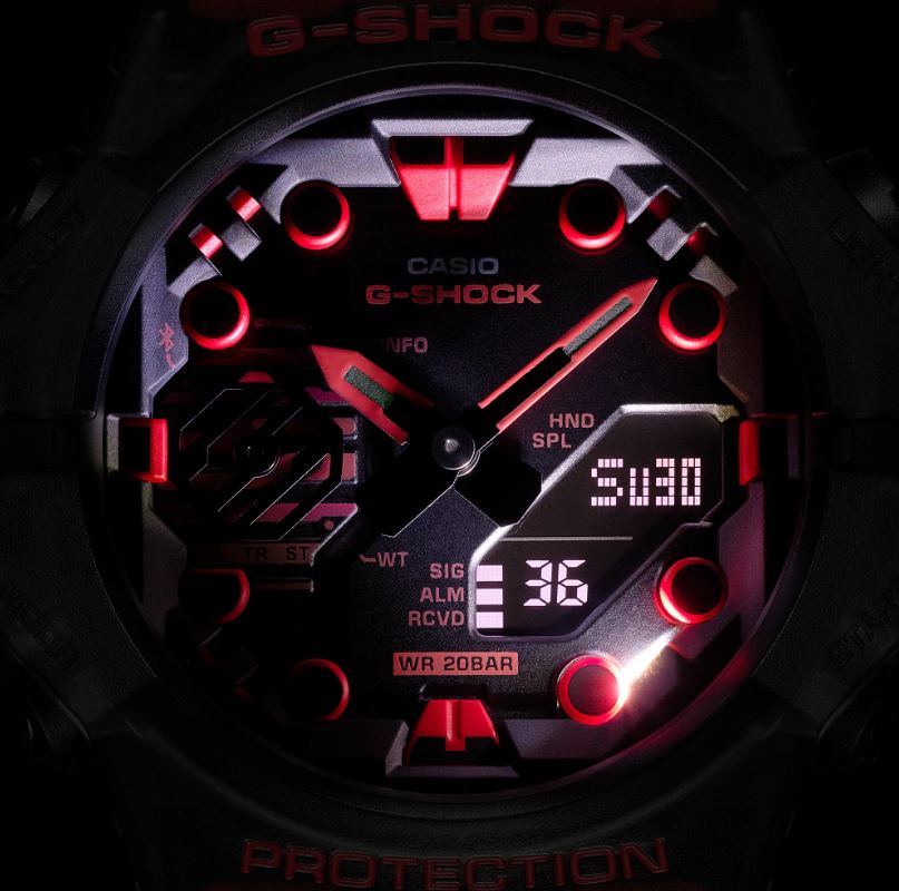 CASIO G-SHOCK GA-B001G-1ADR ANALOG-DIGITAL BLACK WATCH