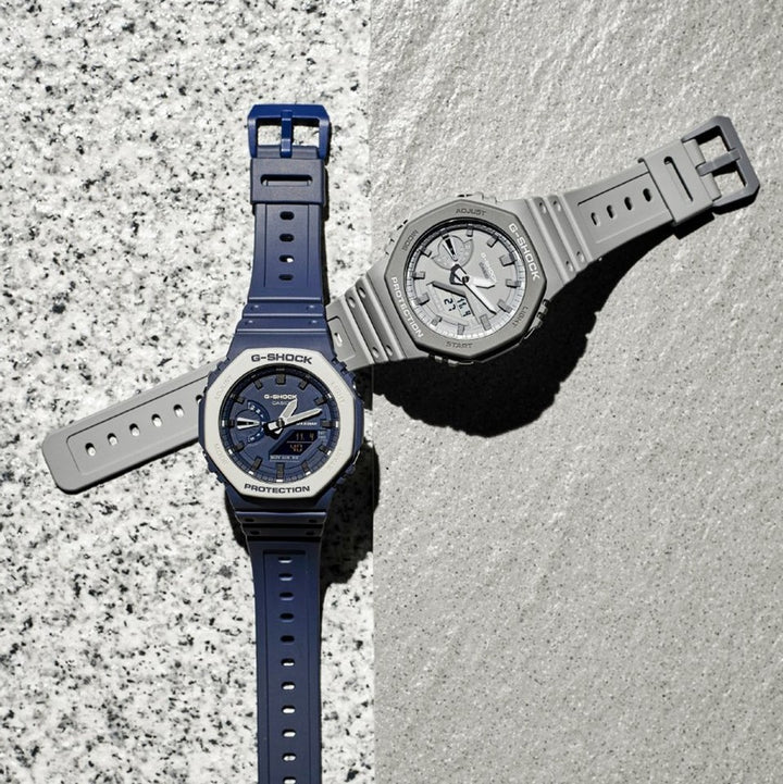 CASIO G-SHOCK GA-2110ET-2ADR SPECIAL COLOUR MODELS BLUE WATCH