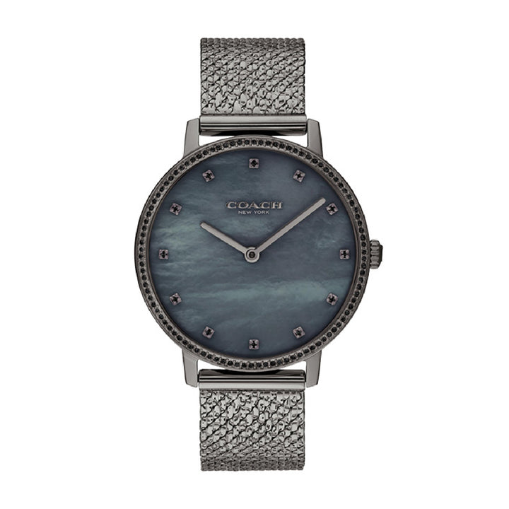 COACH 14503829 AUDREY 2 HANDS QUARTZ BLACK WOMEN WATCH