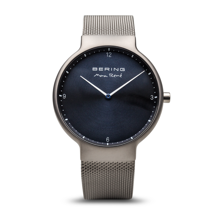BERING MAX RENÉ QUARTZ ANALOG GREY MEN WATCH