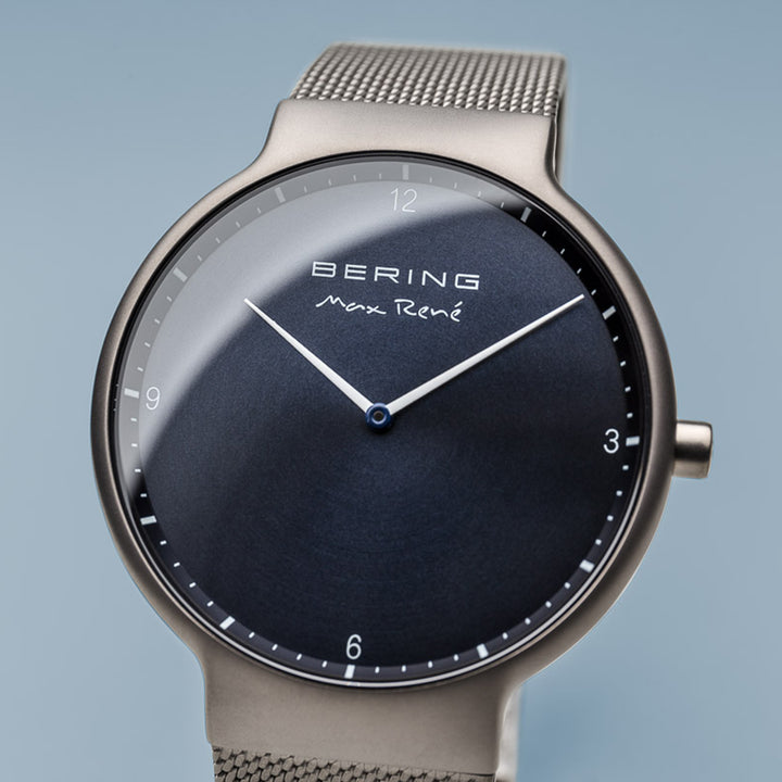 BERING MAX RENÉ QUARTZ ANALOG GREY MEN WATCH