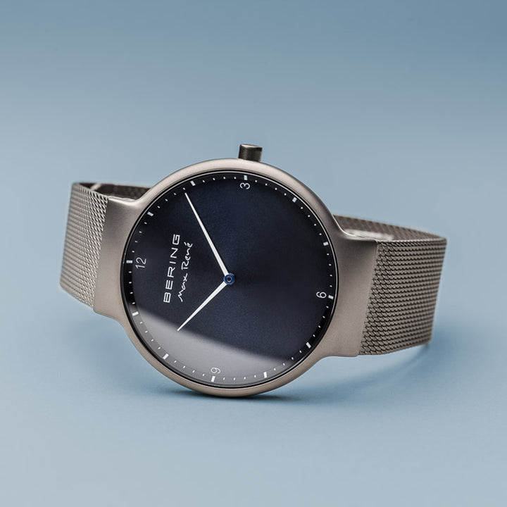BERING MAX RENÉ QUARTZ ANALOG GREY MEN WATCH