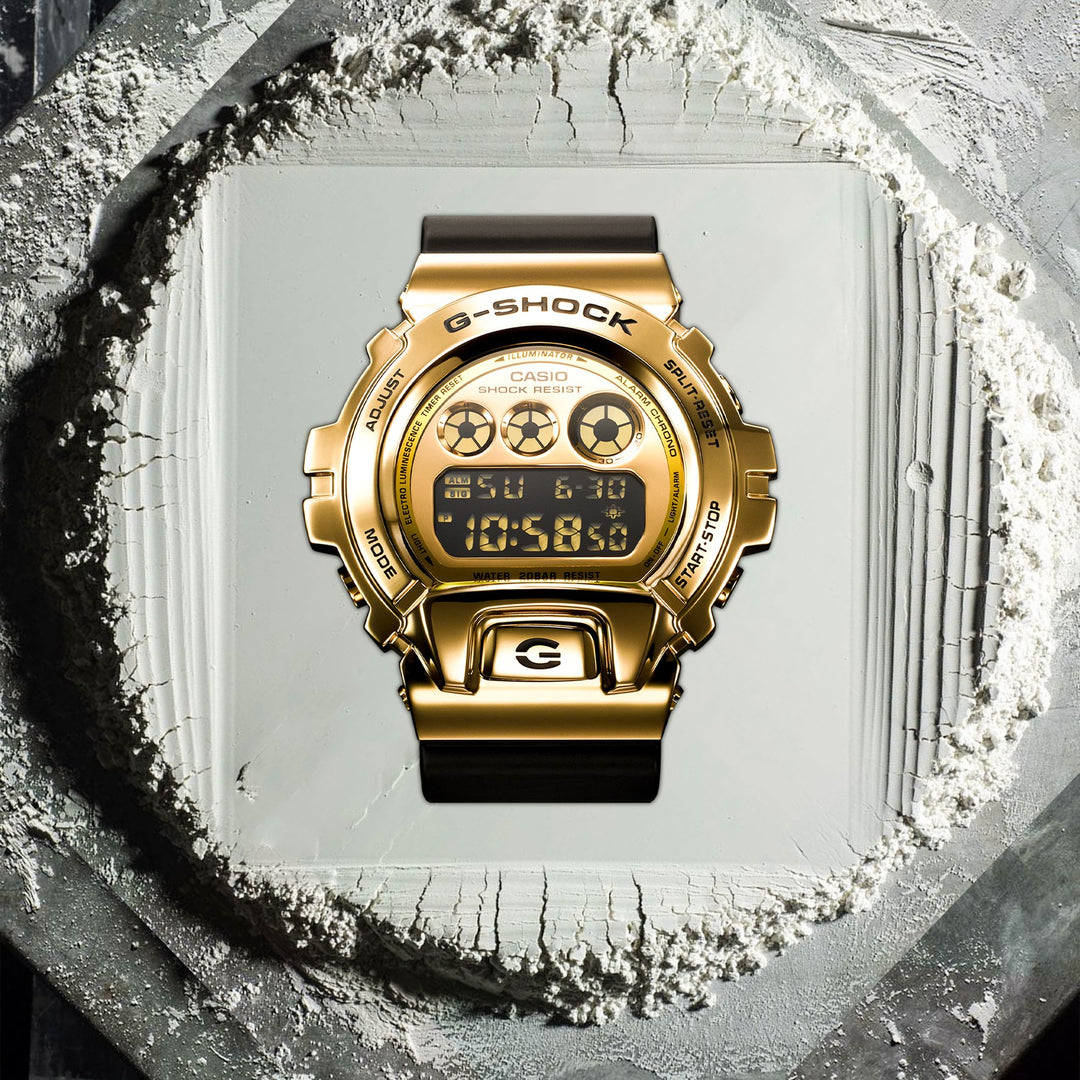 CASIO G-SHOCK GM-6900G-9DR STANDARD DIGITAL GOLD CASE WATCH