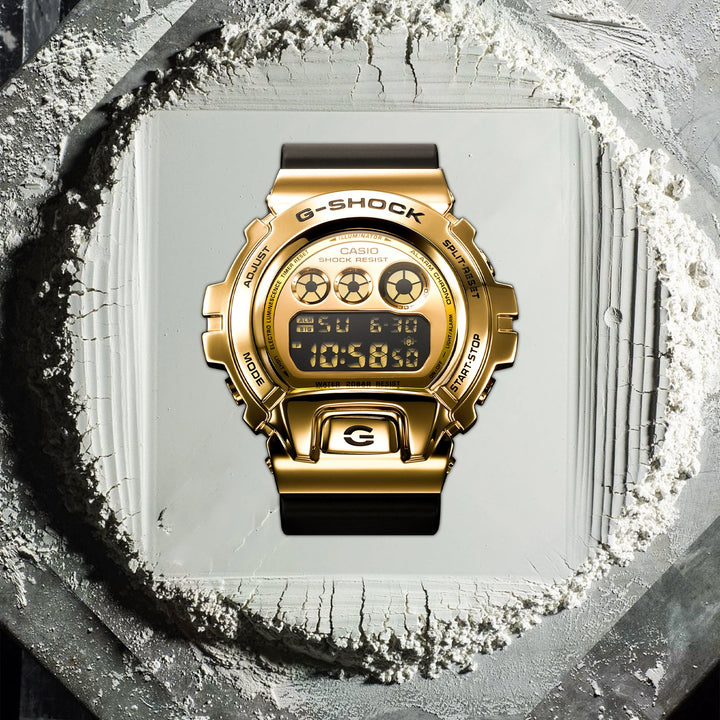 CASIO G-SHOCK GM-6900G-9DR STANDARD DIGITAL GOLD CASE WATCH
