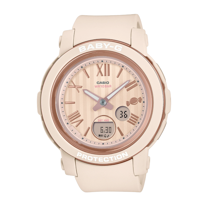 CASIO BABY-G BGA-290SW-4ADR STANDARD ANALOG-DIGITAL BEIGE WATCH