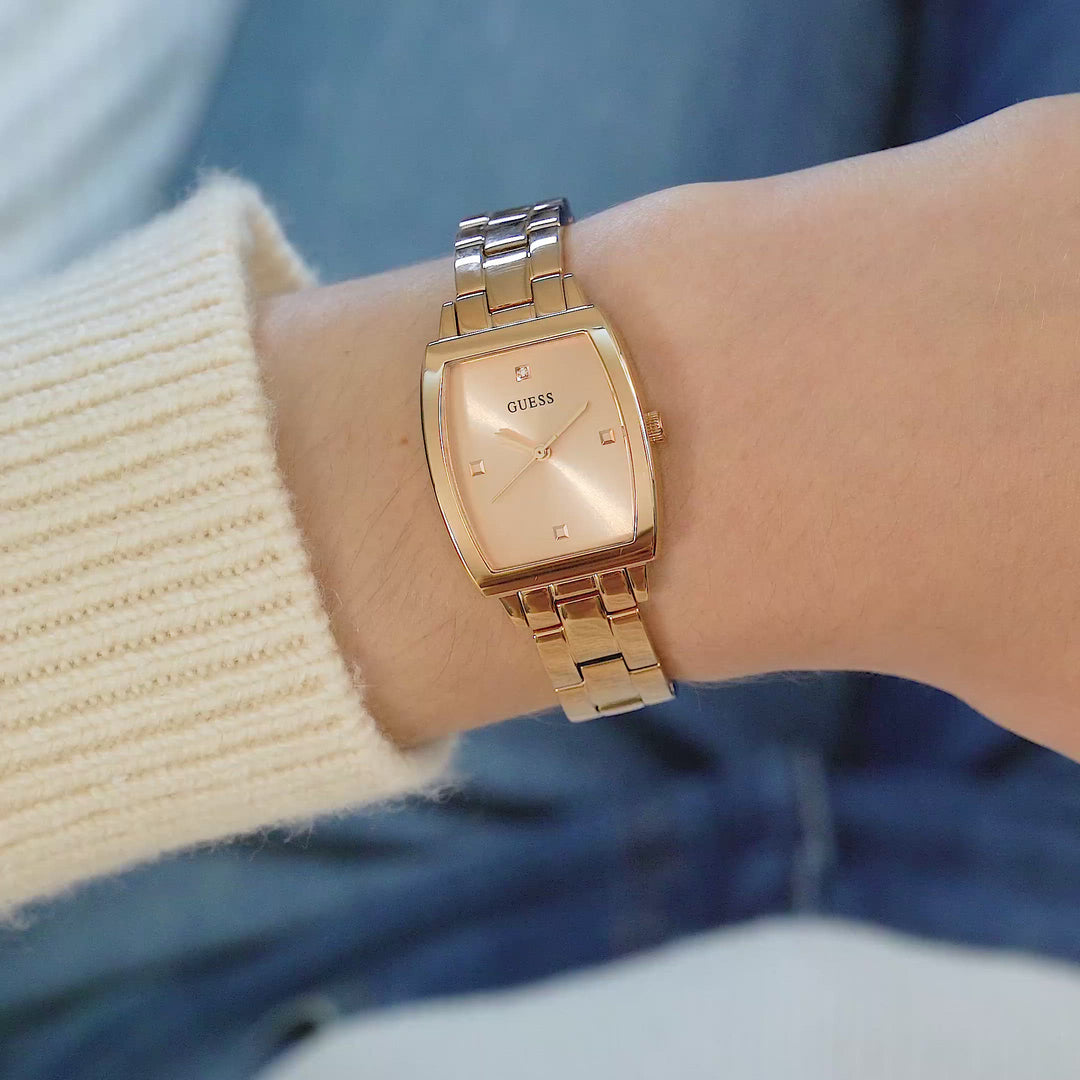 GUESS GW0384L3 QUARTZ ANALOG 3 HANDS WOMEN WATCH