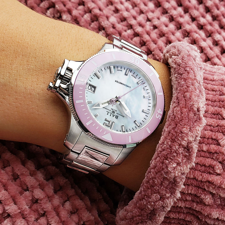 BALL ENGINEER HYDROCARBON DL2016B-S3CAJ-WH CERAMIC MIDSIZE WOMEN WATCH