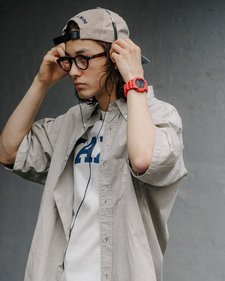 CASIO G-SHOCK GA-B001-4ADR ANALOG-DIGITAL RED WATCH