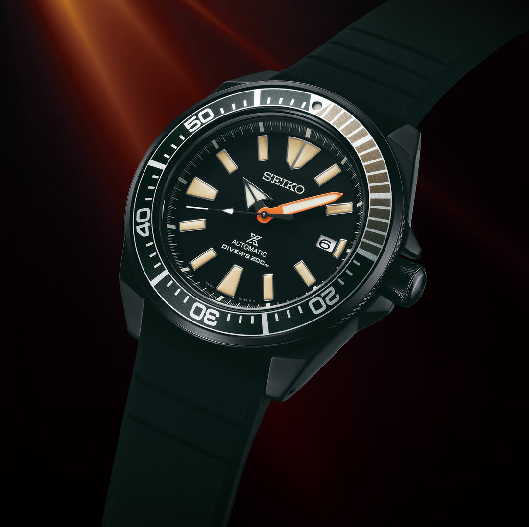 SEIKO PROSPEX SRPH11K1 BLACK SERIES SAMURAI LIMITED EDITION MEN WATCH