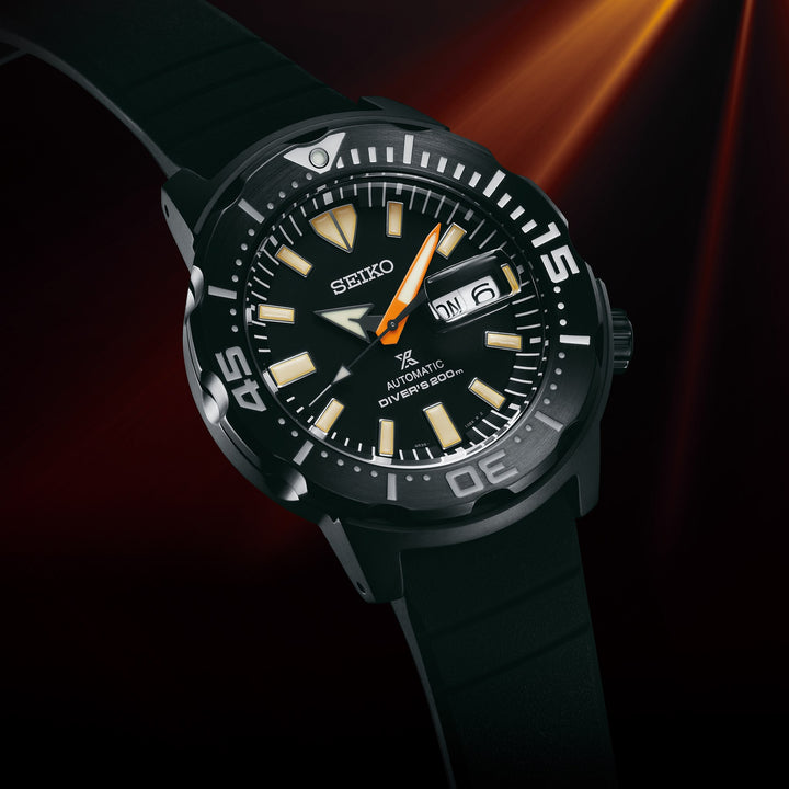 SEIKO PROSPEX SRPH13K1 BLACK SERIES MONSTER LIMITED EDITION MEN WATCH