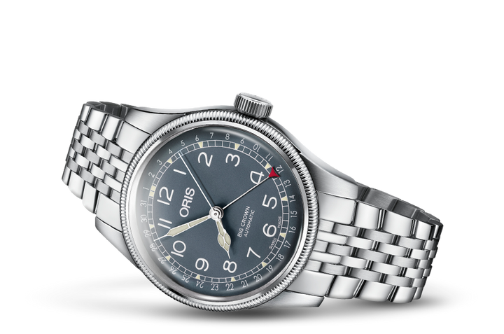ORIS BIG CROWN 01 754 7741 4065-07 8 20 22 POINTER DATE MECHANICAL MEN WATCH