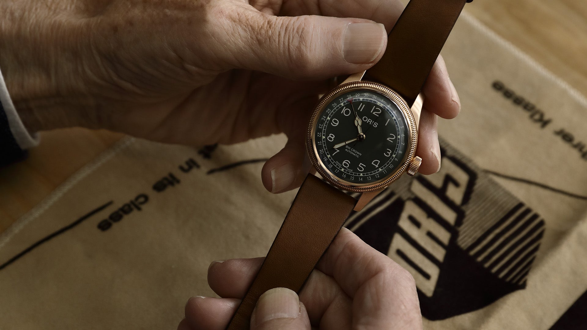 Oris big crown bronze 80th anniversary hot sale