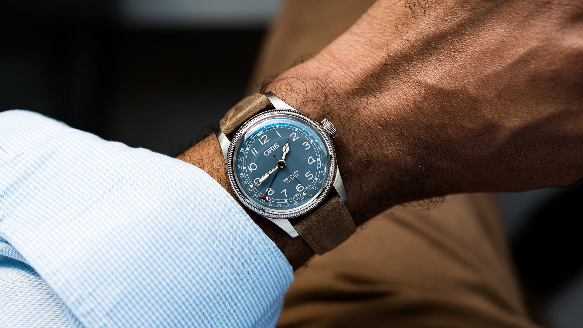 Oris big crown mens watch on sale