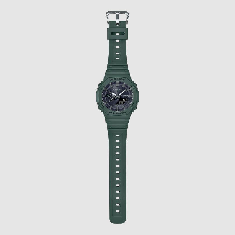 CASIO G-SHOCK GA-B2100-3ADR SOLAR ANALOG-DIGITAL GREEN WATCH