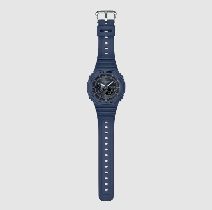 CASIO G-SHOCK GA-B2100-2ADR SOLAR ANALOG-DIGITAL BLUE WATCH