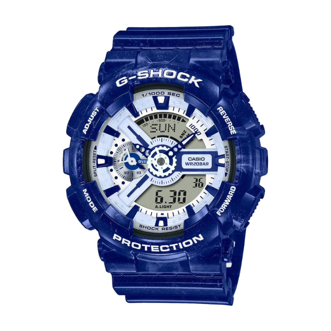 G shock 2025 blue steel