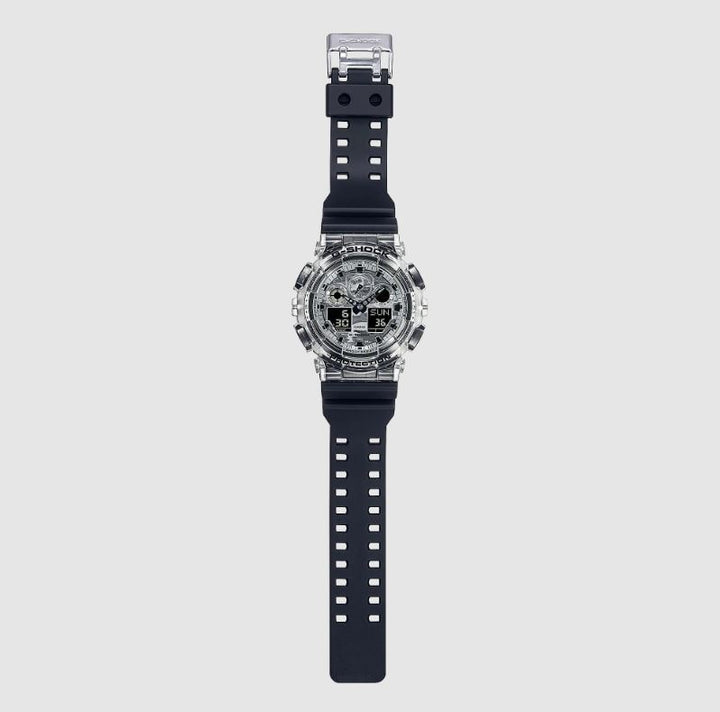 CASIO G-SHOCK GA-100SKC-1ADR SPECIAL COLOUR MODELS BLACK WATCH