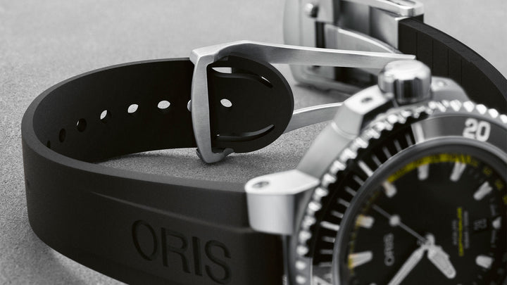 ORIS AQUIS DEPTH GAUGE 733 7755 4154-Set RS MECHANICAL MEN WATCH