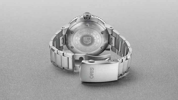 ORIS AQUIS DEPTH GAUGE 733 7755 4154-Set RS MECHANICAL MEN WATCH