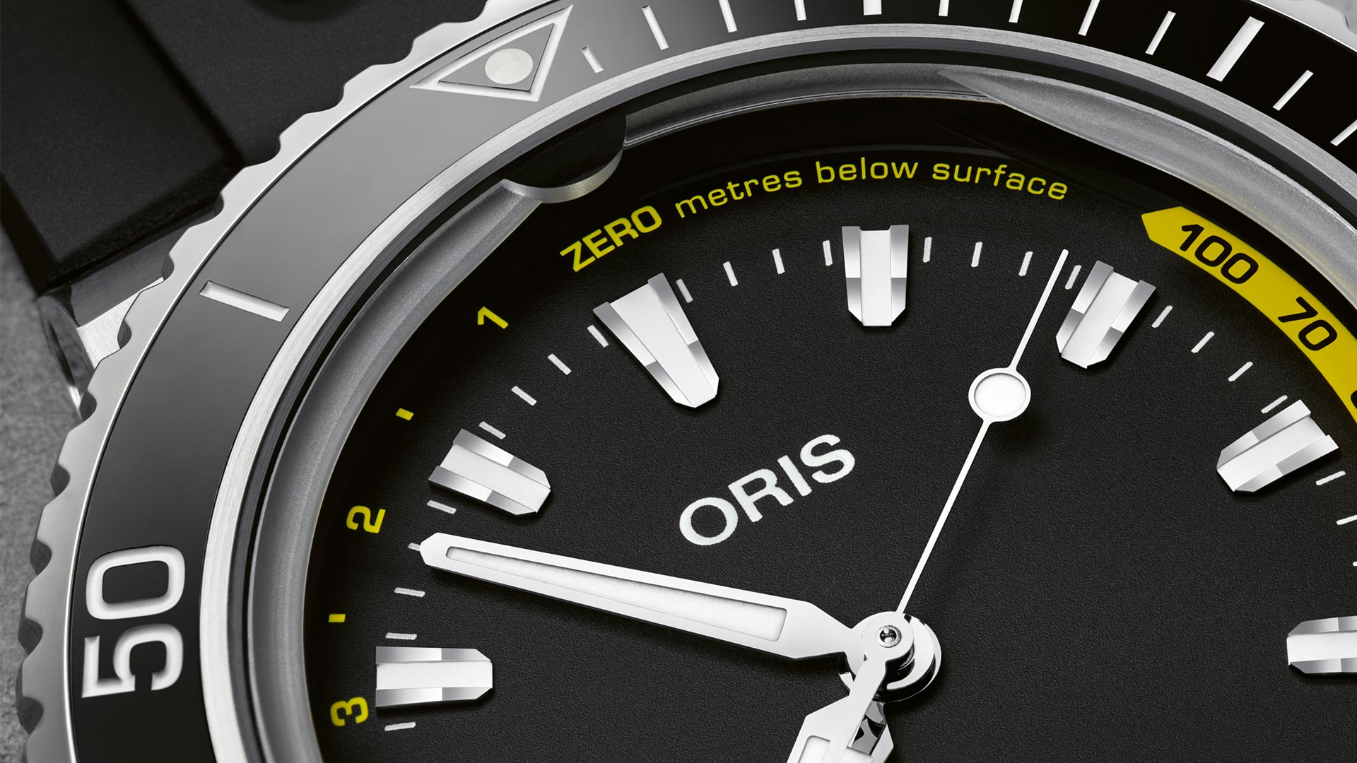 ORIS AQUIS DEPTH GAUGE 733 7755 4154 Set RS MECHANICAL MEN WATCH
