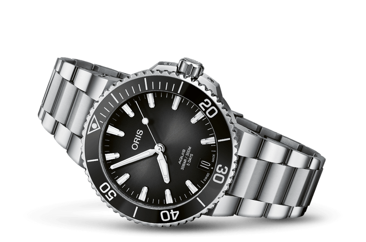 ORIS AQUIS DATE 400 7769 4154-07 8 22 09PEB MECHANICAL MEN WATCH