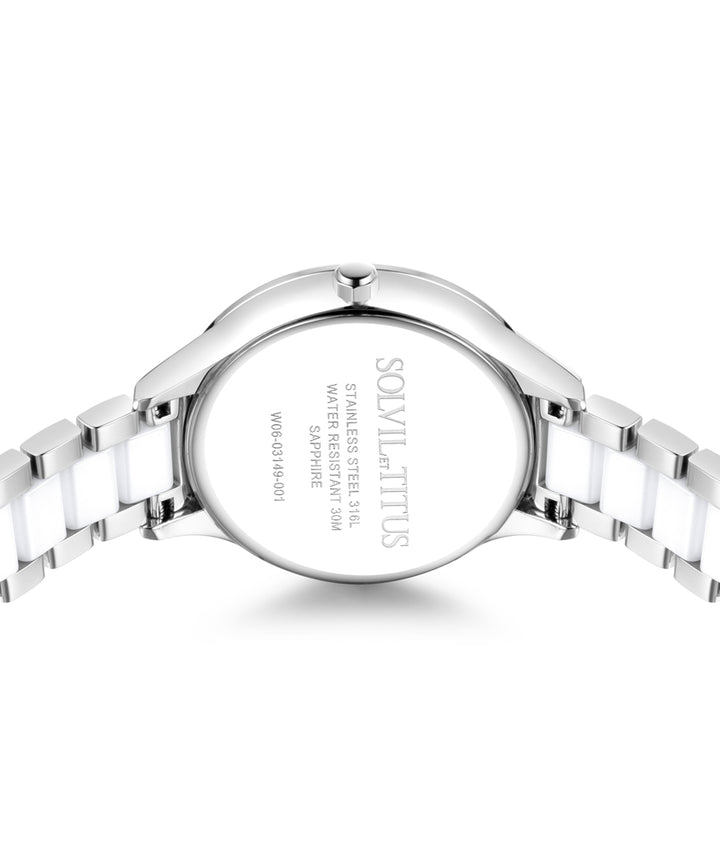 SOLVIL ET TITUS FASHIONISTA W06-03149-001 MULTI-FUNCTION QUARTZ WOMEN WATCH