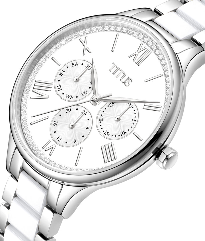 SOLVIL ET TITUS FASHIONISTA W06-03149-001 MULTI-FUNCTION QUARTZ WOMEN WATCH