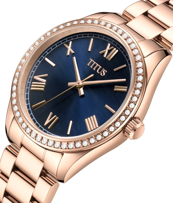 SOLVIL ET TITUS FAIR LADY W06-03150-007 3 HANDS QUARTZ WOMEN WATCH