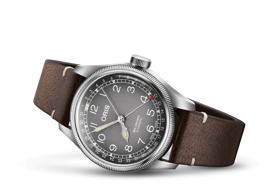 ORIS X CERVO VOLANTE BIG CROWN 01 754 7779 4063-Set POINTER DATE MECHANICAL WATCH