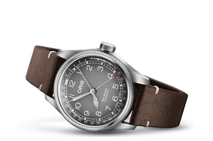 ORIS X CERVO VOLANTE BIG CROWN 01 754 7779 4063-Set POINTER DATE MECHANICAL WATCH