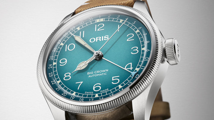 ORIS X CERVO VOLANTE BIG CROWN 01 754 7779 4065-Set POINTER DATE MECHANICAL WATCH