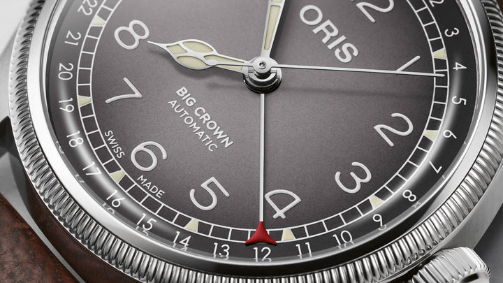 ORIS X CERVO VOLANTE BIG CROWN 01 754 7779 4063-Set POINTER DATE MECHANICAL WATCH