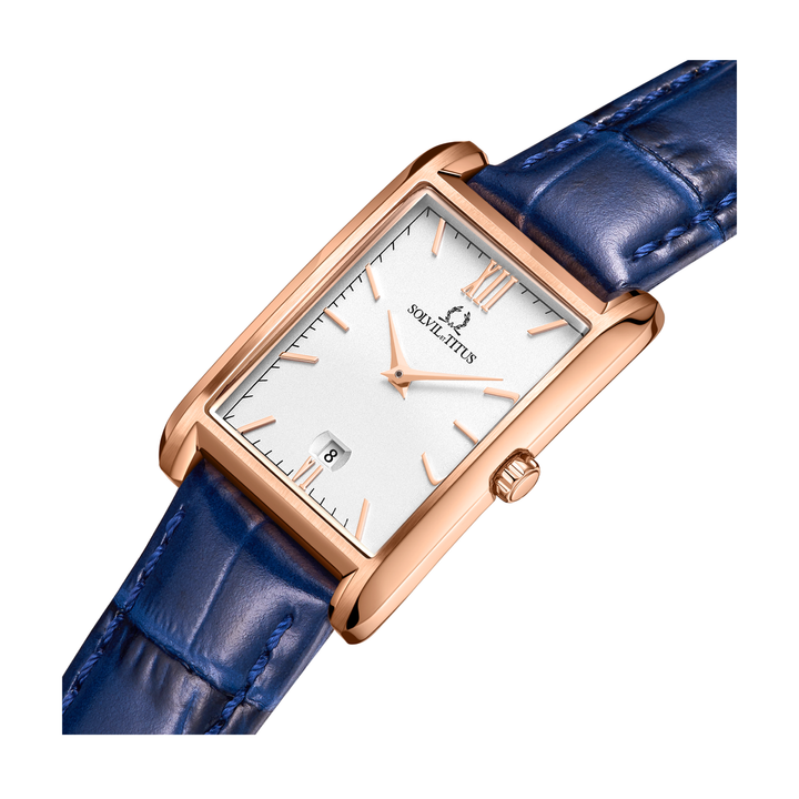 SOLVIL ET TITUS CLASSICIST W06-03179-007 2 HANDS DATE QUARTZ WOMEN WATCH