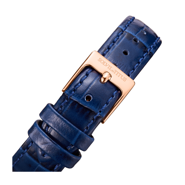 SOLVIL ET TITUS CLASSICIST W06-03179-007 2 HANDS DATE QUARTZ WOMEN WATCH