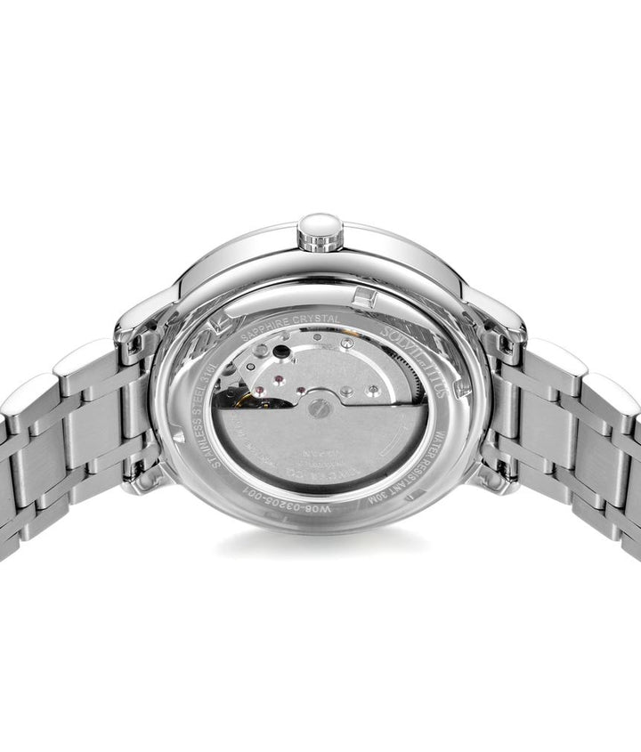 SOLVIL ET TITUS EXQUISITE W06-03205-001 3 HANDS DATE AUTOMATIC MEN WATCH