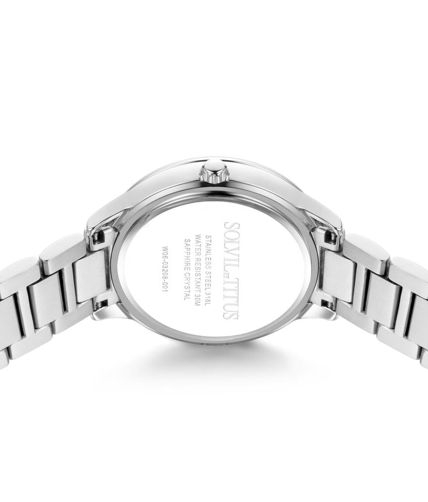SOLVIL ET TITUS FASHIONISTA W06-03208-001 MULTI-FUNCTION QUARTZ WOMEN WATCH