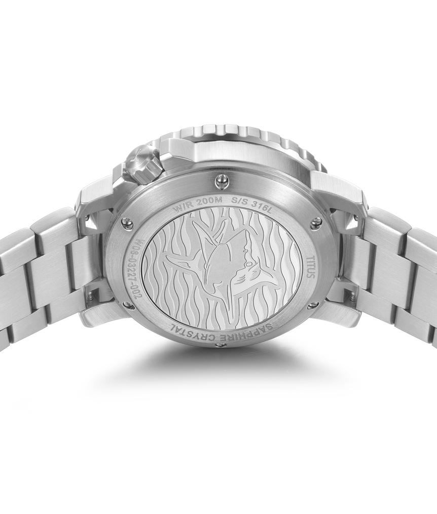 SOLVIL ET TITUS THE CAPE W06-03227-002 3 HANDS DATE AUTOMATIC MEN WATCH