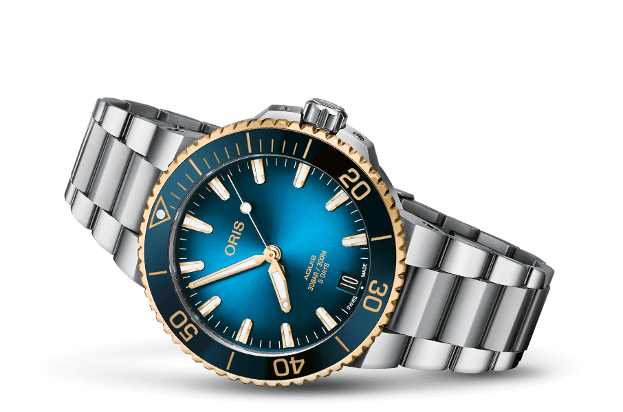 ORIS AQUIS DATE 400 7769 6355-07 8 22 09PEB MECHANICAL MEN WATCH