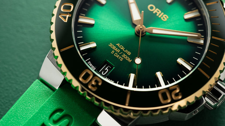 ORIS AQUIS DATE 400 7769 6357-07 4 22 77FC MECHANICAL MEN WATCH