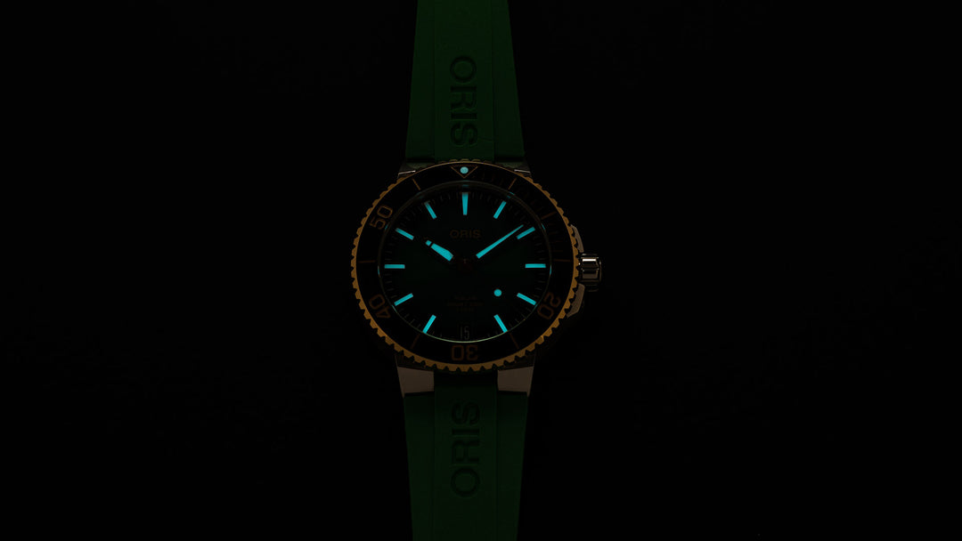 ORIS AQUIS DATE 400 7769 6357-07 4 22 77FC MECHANICAL MEN WATCH